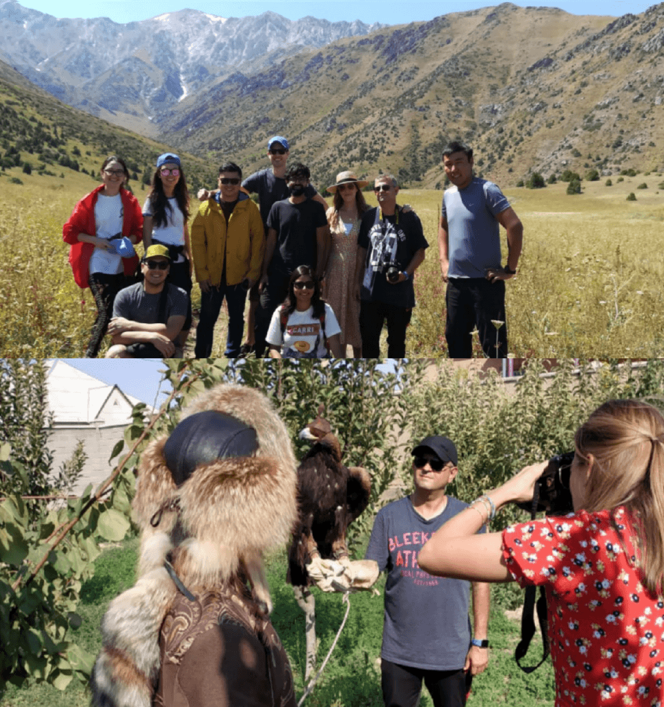 БЛОГЕРЫ С РАЗНЫХ СТРАН МИРА НА ЮГЕ КАЗАХСТАНА