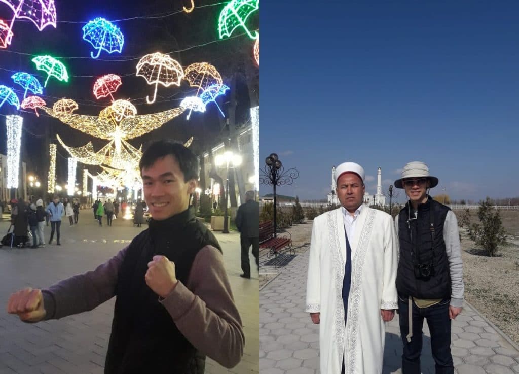 ДВОЙНИК БРЮСА ЛИ ПОСЕТИЛ г.ШЫМКЕНТ